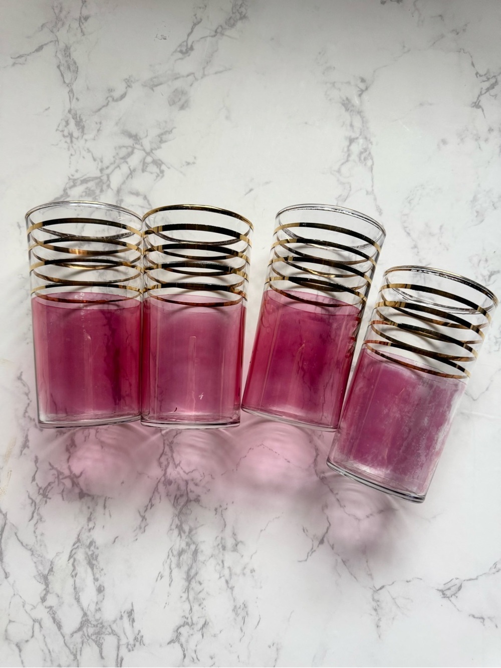 VINTAGE Juice Glasses